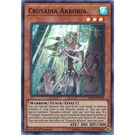 Yu-Gi-Oh! - Crusadia Arboria - MP19-EN078 - Super Rare - 1st Edition - 2019 Gold Sarcophagus Tin Mega Pack