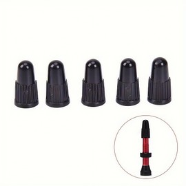 TANSAR Pack of 20 Bicycle Presta Valve Caps, Valve Caps, French Bicycle Valve Caps for Bicycle Tyres, Black