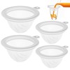 Ultra Fine Funnel Filter Sieve Filter Kitchen Strainer: 100 200