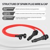 Ignition Coil Wires and Spark Plugs for Polaris General 4