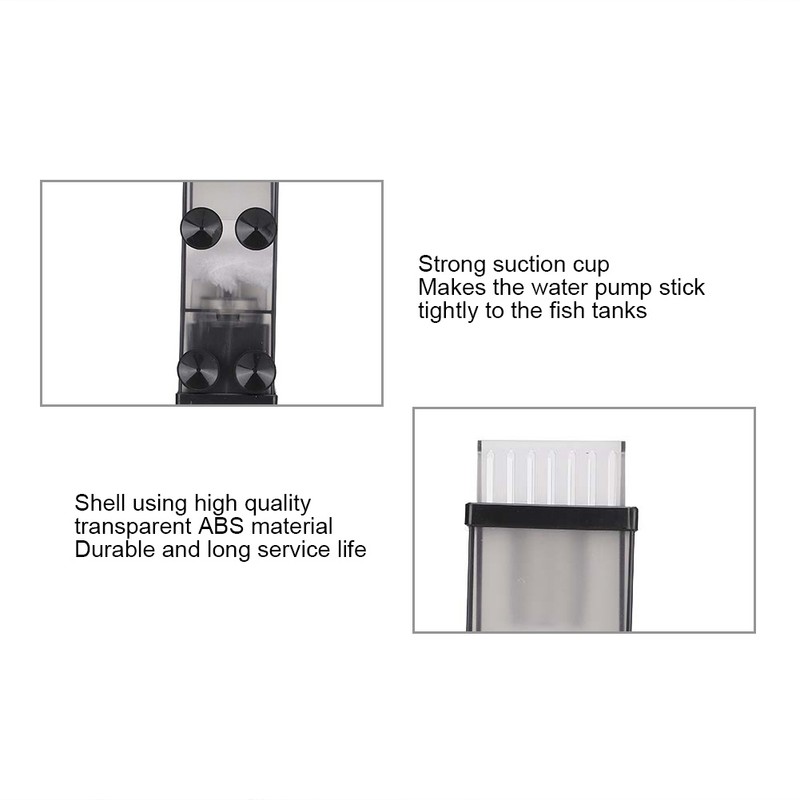 ABS Plastic Transparent Aquarium Oil Film Processor Fish Tanks Water