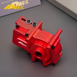 NMNRC Alum Enclosed Center Differential Diff Mount Gearbox Case Cover for Arrma 1/7 Infraction Limitless Fireteam Felony 6S 1/8 Kraton Outcast Notorious Talion 6S BLX EXB Upgrades Part Black