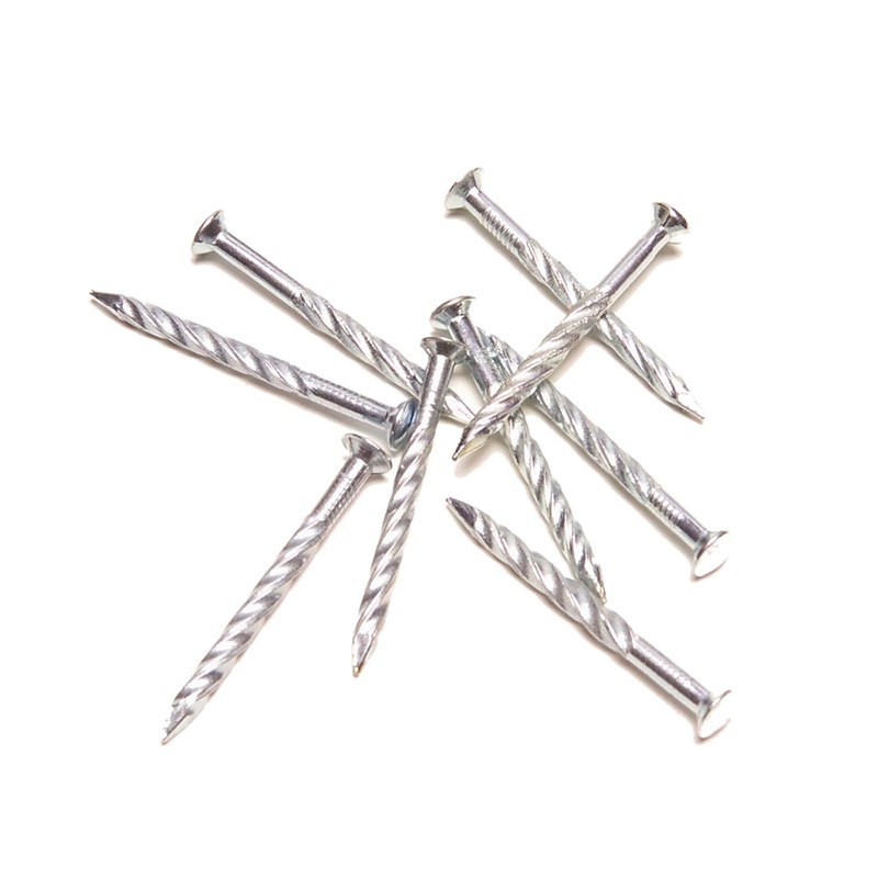 M-D Building Products Steel Floor Screw Nails Silver | 1-1/4