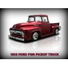 1956 Ford F100 Pickup Truck NEW Metal Sign: Pristine Hot Rod Resto - Large Size