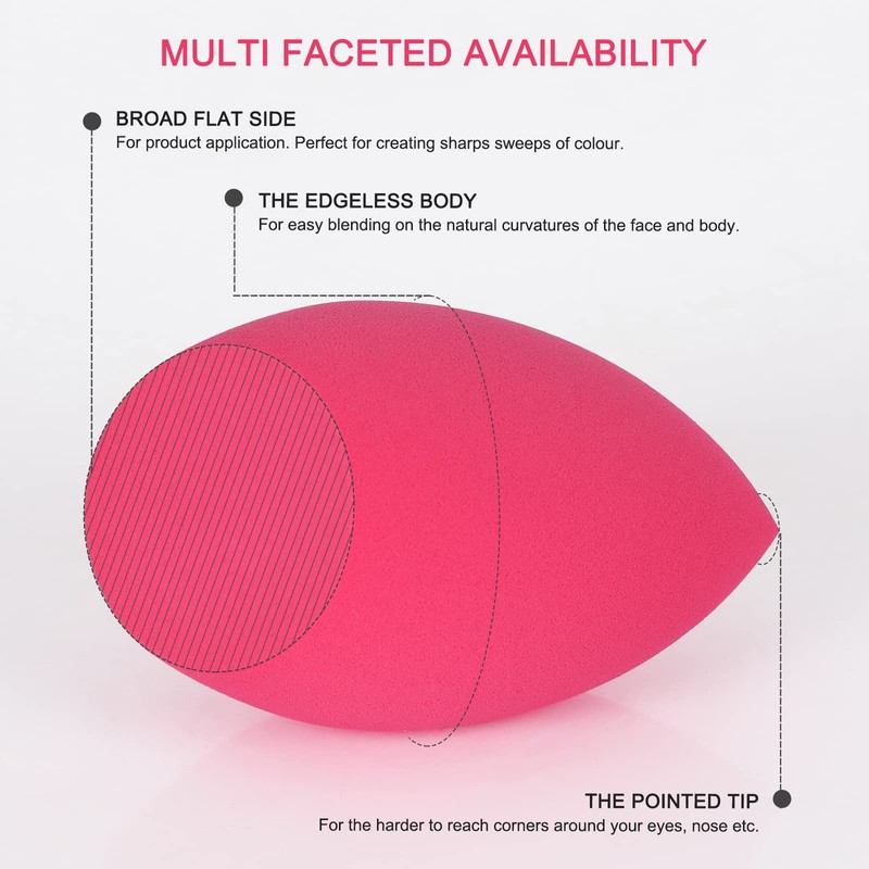 EXTRA LARGE 11CM Make Up Beauty Sponges Blender BIG for