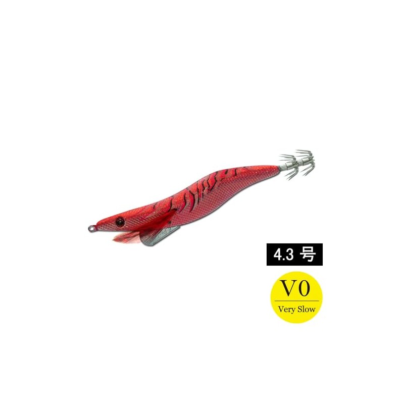 Egisharu α No. 4.3 V0 (22g) Red Samurai Red King