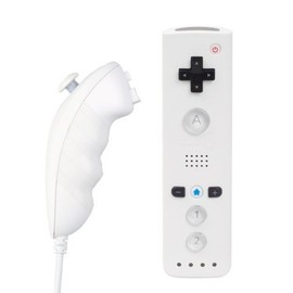 PowerA Pro Pack Mini Remote and Nunchuk - White (Wii U/ Wii)