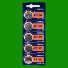 SONY CR1632 LITHIUM 3V BATTERY - 5Pc