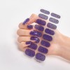 Pegatinas Autoadhesivas para Uñas, 128 Pcs de Tiras de Uñas