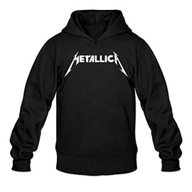 Metallica Distressed Adult Men's Hoodies-Black