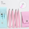 4-Piece Nail Care Kit: Nail Clippers, Toenail Clippers, Ear Pick, Cuticle Tools Mint 20ea