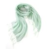 Prettystern Linen Plain Colour Unisex Summer Fringe Scarf, T20 Light