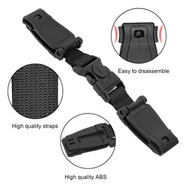 Ruikdly Buckle Protection Child Seat Pack of 2 Belt Safety Child Seat Chest Strap Clip Child Safety Belt Buckle Strap for Car Seats Pushchairs Children's High Chairs Bicycle Seats