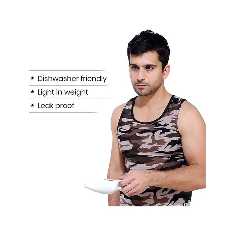 WG inc Ceramic Neti Pot for Nasal Cleansing