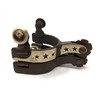 AJ Tack Wholesale Infant Antique Brown Stars Cutout Spurs
