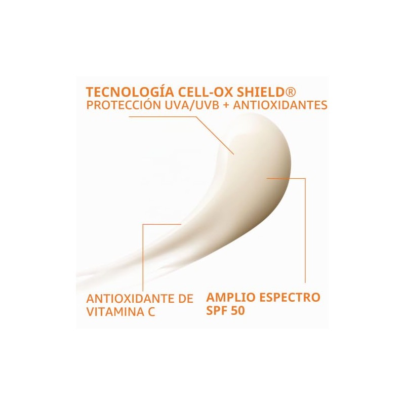 La Roche-Posay Anthelios AOX Protector solar facial SPF 50 diario