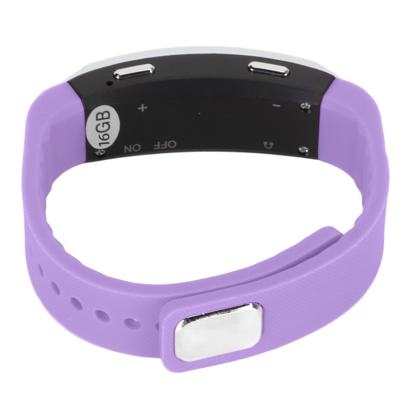 Recorder Watch HD Noise Reduction Voice Activated Music Player Sound