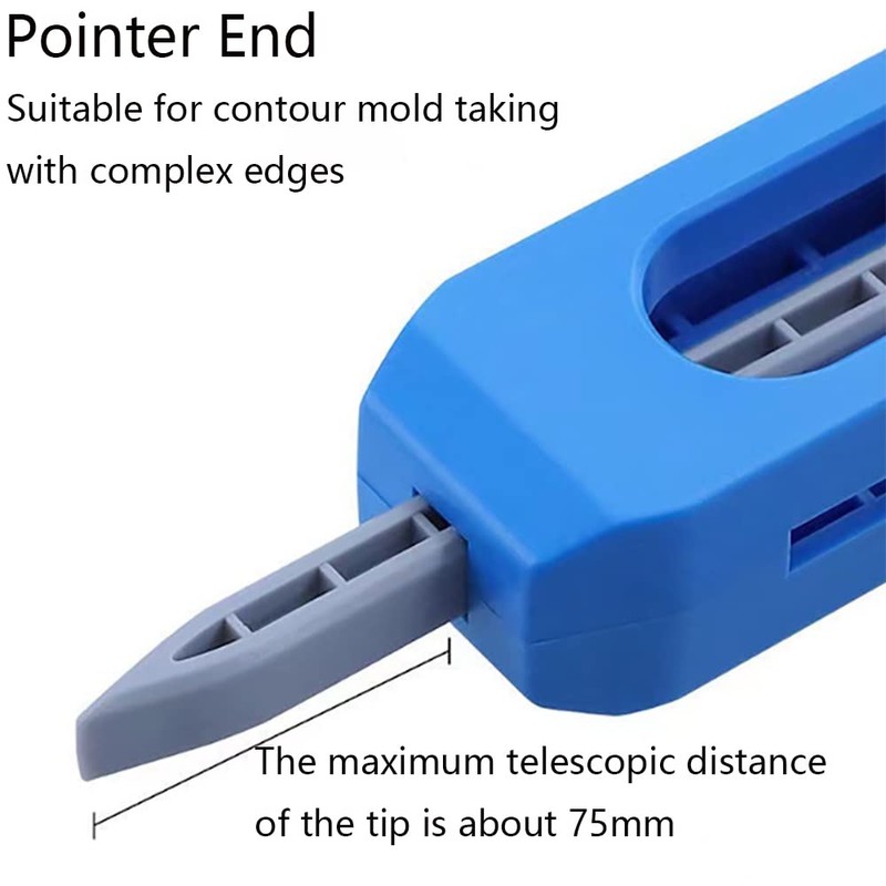 CTRICALVER Contour Gauge with Lock, Tool for Copying Irregular Contours,