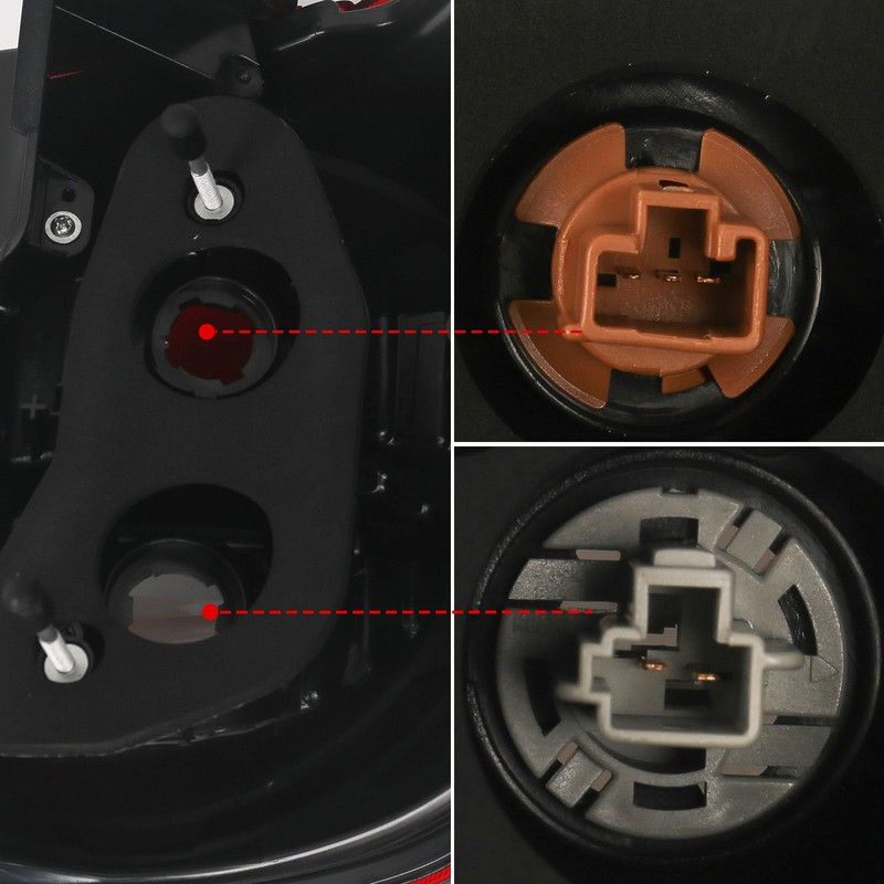 Huray Outer Tail Light for Toyota Sequoia 2008-2017 OE Rear