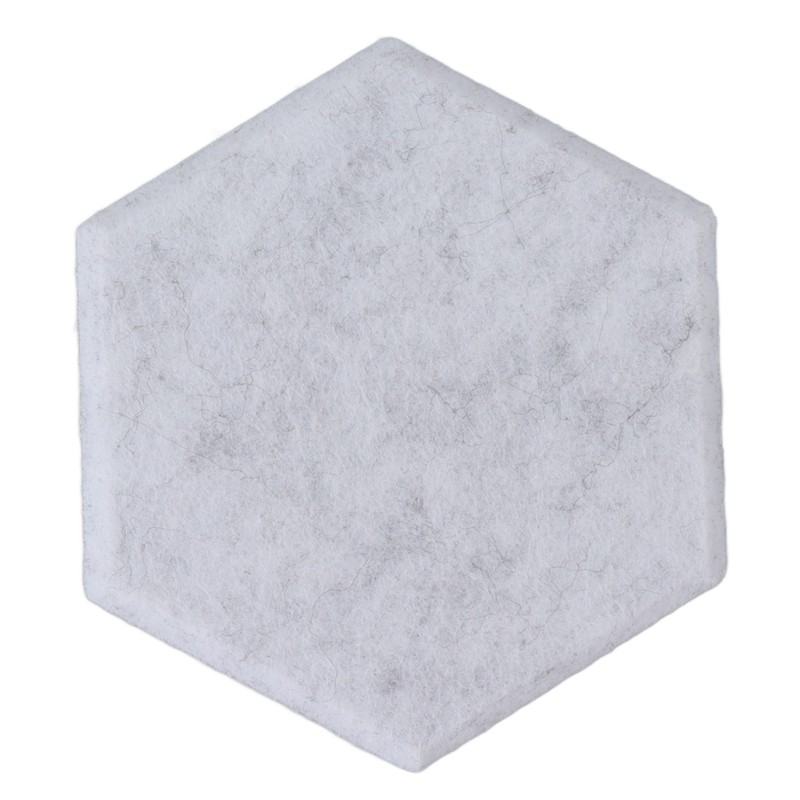 12PCS Hexagon Acoustic Panels High Density Sound Absorbing Panels Sound