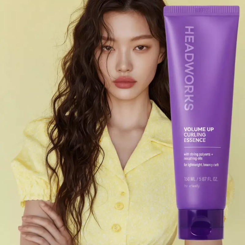 Sangsangmo 손상모 히피펌 컬크림 파마머리 볼륨 컬링에센스 150ml 4개 Damaged