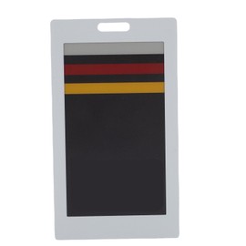 Generic E Ink Smart Badge Holder, 3.7in NFC Electronic Paper Editable Smart ID Badge Holder with Lanyard, NFC and Bluetooth, E Paper Screen, Employee Student Badge