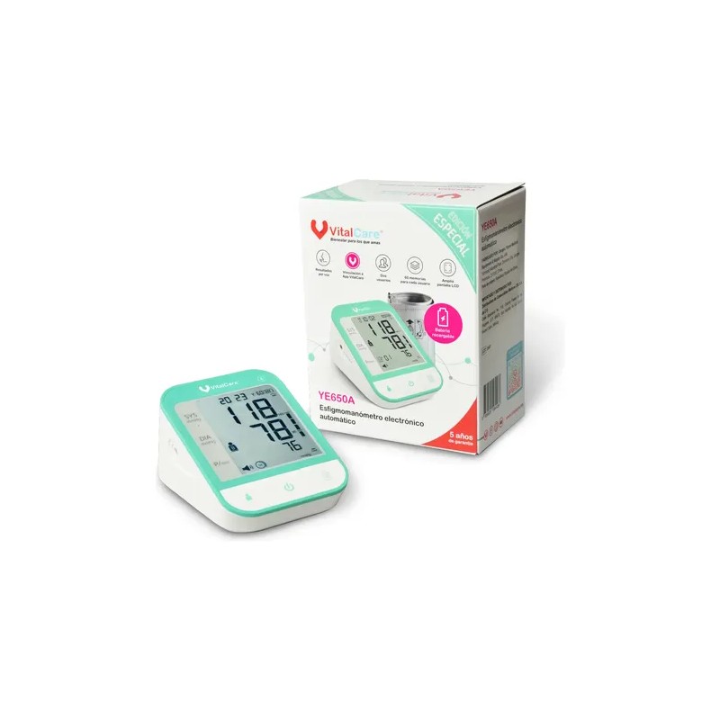 Baumanómetro Digital Con Bluetooth Colección Menta - Ye650a