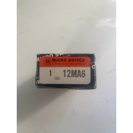 Honeywell 12MA6 MICROSWITCH RED PUSH BUTTON NEW