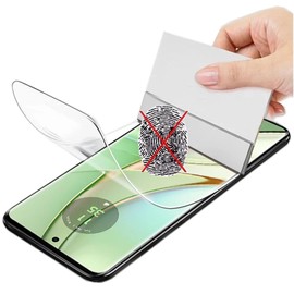 Renwox 2pcs Anti-Fingerprint Matte Hydrogel film for Motorola Moto G Power (2025) 6.8" Anti-Glare Transparent Soft TPU Screen Protector Explosion-Proof Fingerprint Unlock, Self-Healing, Ultra-Thin