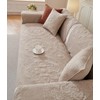 vctops Boho Cotton Quilted Couch Cover Soft Embroidered Sofa Cover
