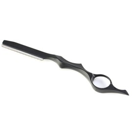 Professional BLACK Feather Cut Hairdressing Razor