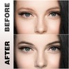 Eyebrow Pencil Waterproof Eyebrow Pencil 2-in-1 Dual-Ended Eyebrow Pencil (Black)