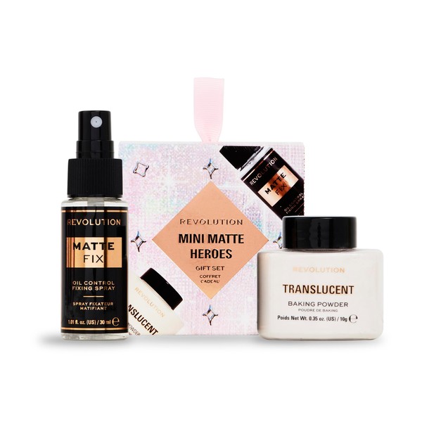 Revolution Beauty Mini Matte Heroes Makeup Gift Set, Mini Kit