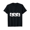 Angel Number 444 Astrology Aesthetic Spiritual Angel Number T-Shirt
