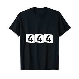 Angel Number 444 Astrology Aesthetic Spiritual Angel Number T-Shirt