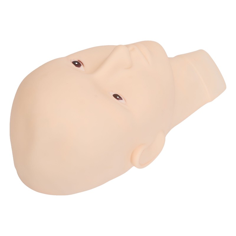 Lash Mannequin Head Safe Soft Silicone High Simulation Makeup Practice