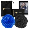 [Spikey Massage Ball Set] 2 x Spiky Ball - Spiky