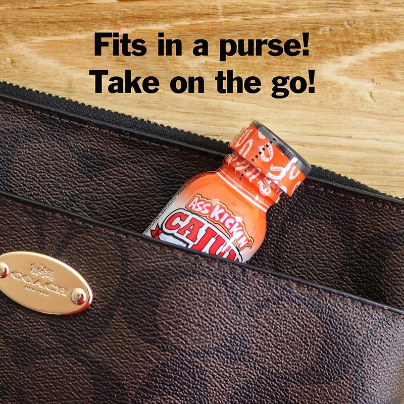 ASS KICKIN' Premium Hot Sauce Travel Size Mini Bottles -