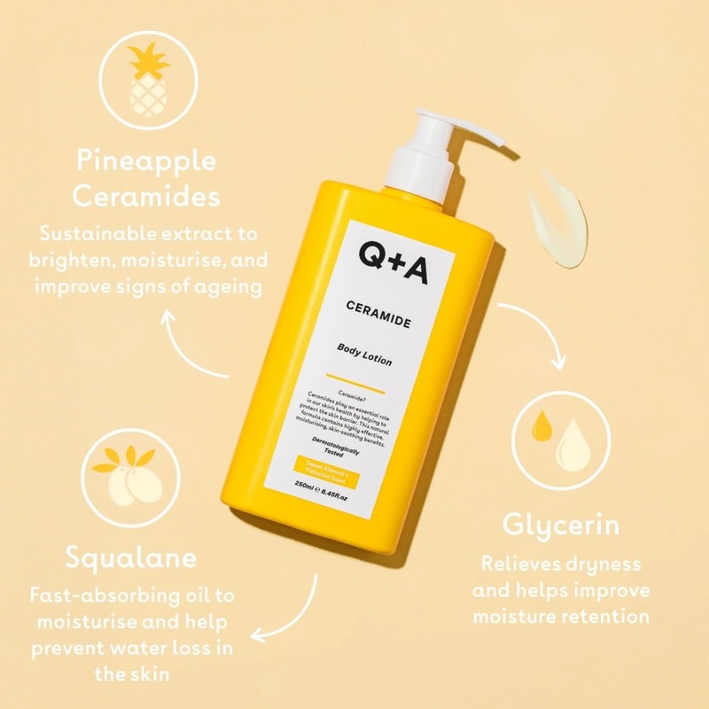 Q+A Ceramide Body Lotion