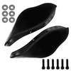 ZUDKSUY Fairing Air Deflectors Kit, Side Wings Windshield Adjustable Wind