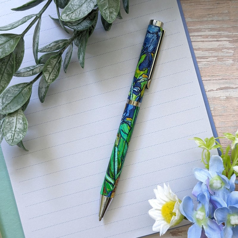 Robert Frederick Van Gogh Irises Ballpoint Pen in Gift Box