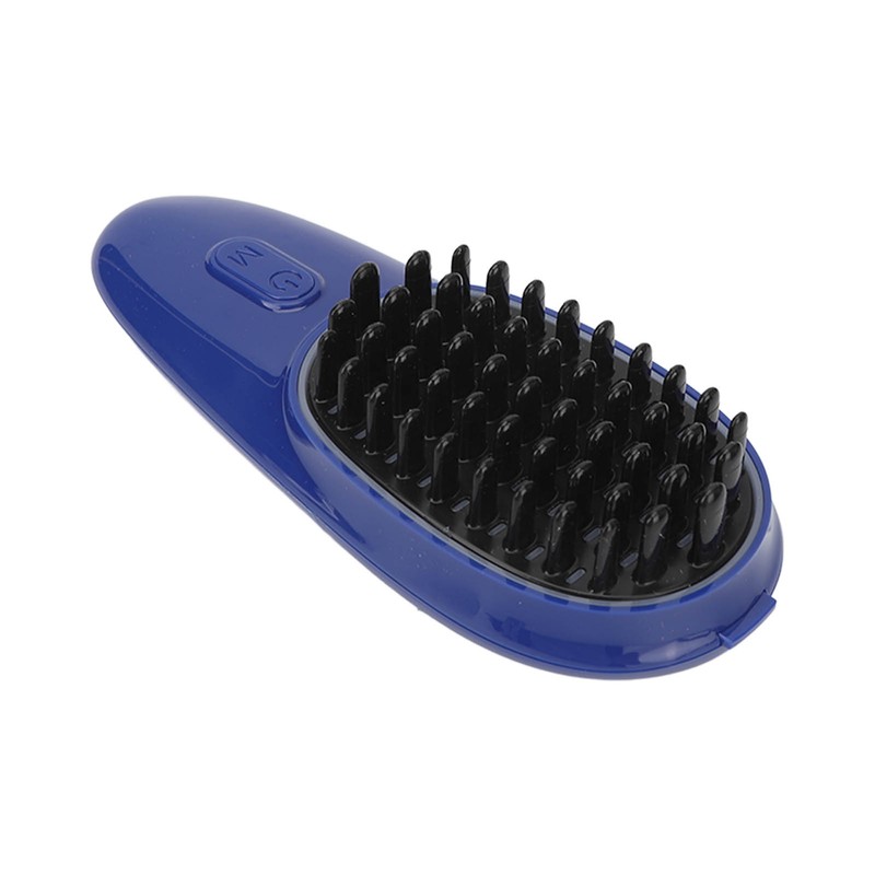 Electric Scalp Massager Brush Vibration Red Blue LED Fatigue Relief