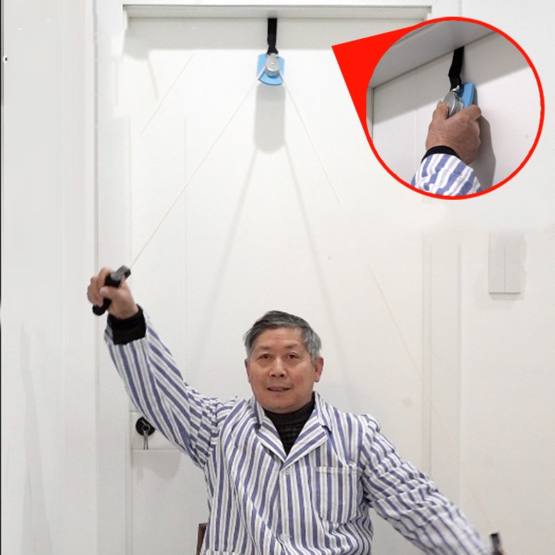 Shoulder Exercise Pulley Over Door Alloy Steel Promote Recovery Rehabilitation