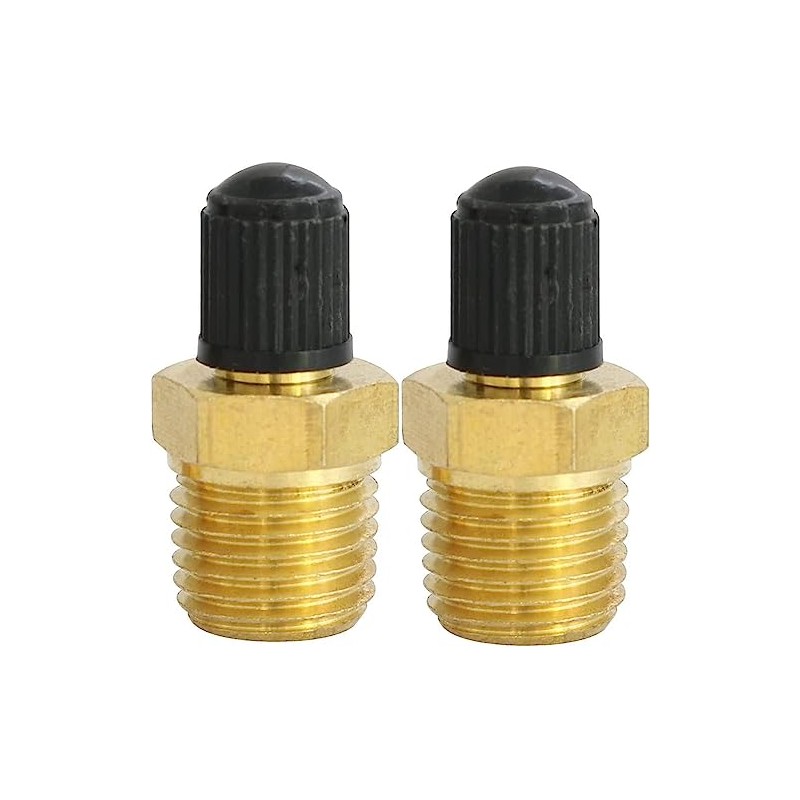 5pcs Tank Valve, Schrader Valve Standard Valve Core with 1/4''NPT