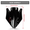Windschutzscheibe Windschild für Kawasaki Z1000 2007 2008 2009 PSLER Frontscheibe