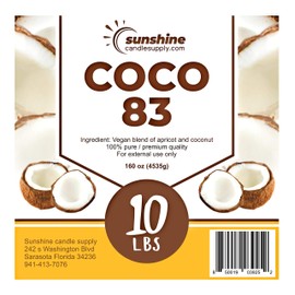 Coco 83 Candle Wax, 10 pounds