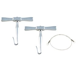 Gigli Saw Twisted Wire with 2 Handles Complete Set (Multiple Saw Length to Choose) | Medixplus (with 12" Twisted Wire Saw)