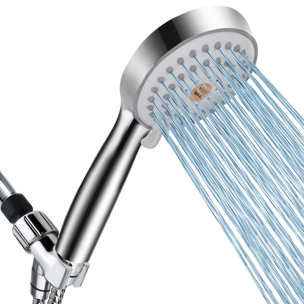 YOO.MEE High Pressure Shower Set, Powerful Spray Against Low Pressure