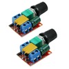 Hailege 2pcs DC Motor PWM Speed Controller 3V 6V 12V