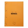 RHODIA 118014C - Orange Side Stapled Notepad - A4 -